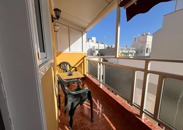 Doble Con Terraza A 50m De La Playa Cristianos