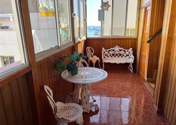 Doble Con Terraza A 50m De La Playa Cristianos Apartment