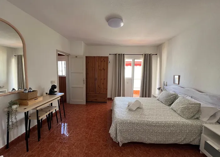 Doble Con Terraza A 50m De La Playa Cristianos *