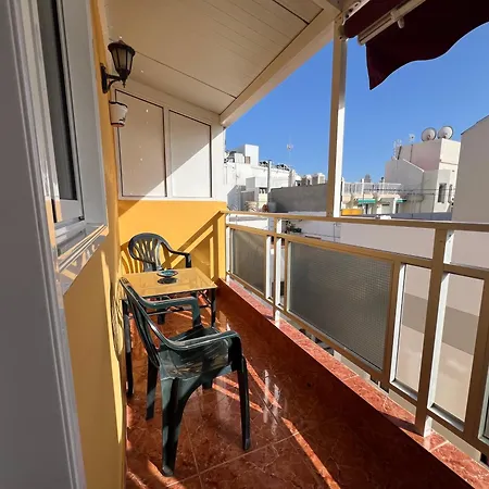 Doble Con Terraza A 50m De La Playa Cristianos